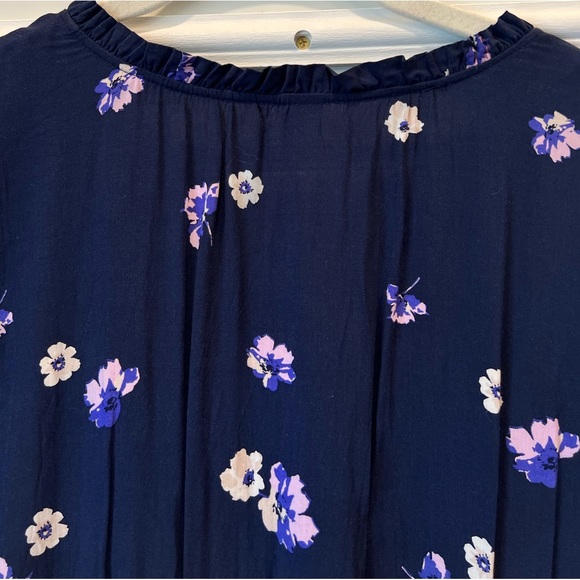 Old Navy Swing Floral Easter Dress size large; Large Dress with Sleeves - Picture 9 of 10